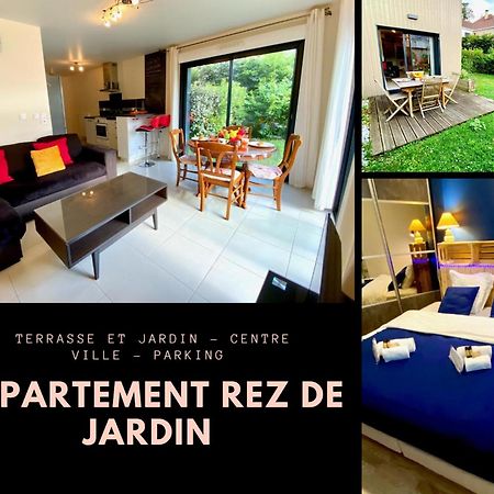 Le Neptune, Appartement Avec Parking Et Jardin Proche Universite ก็อง ภายนอก รูปภาพ