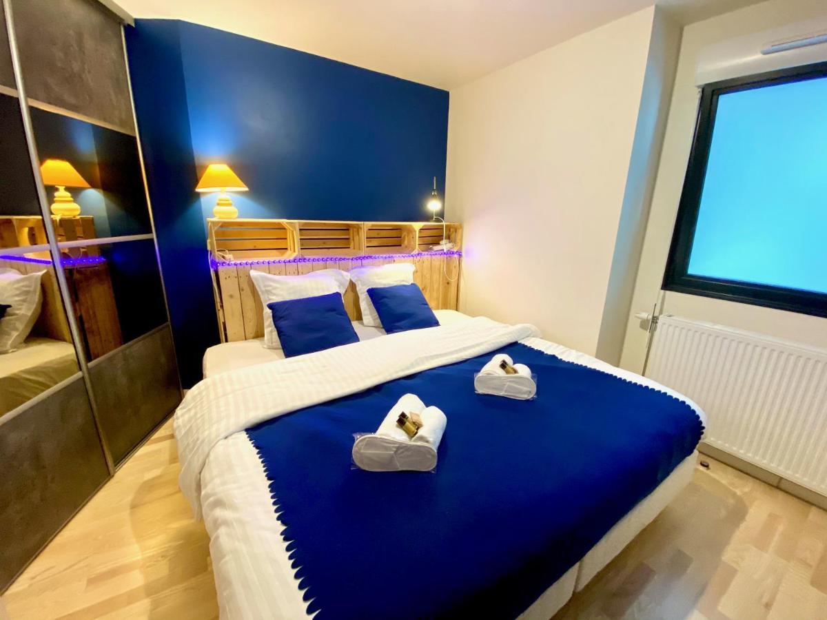 Le Neptune, Appartement Avec Parking Et Jardin Proche Universite ก็อง ภายนอก รูปภาพ