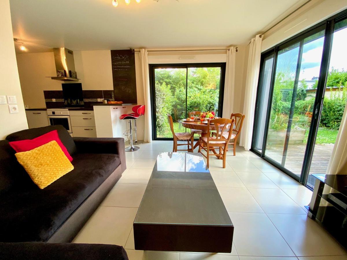 Le Neptune, Appartement Avec Parking Et Jardin Proche Universite ก็อง ภายนอก รูปภาพ