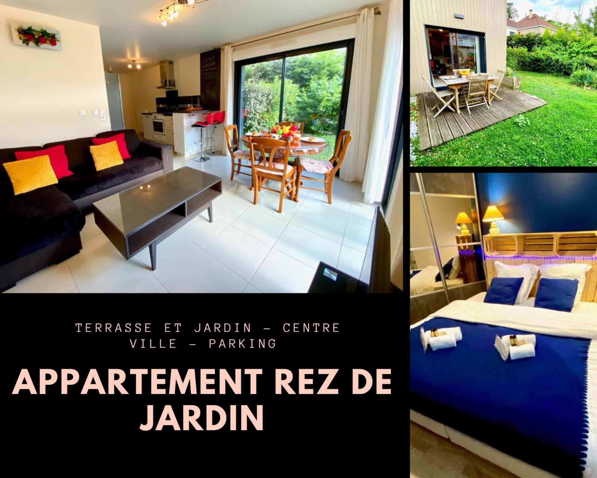 Le Neptune, Appartement Avec Parking Et Jardin Proche Universite ก็อง ภายนอก รูปภาพ
